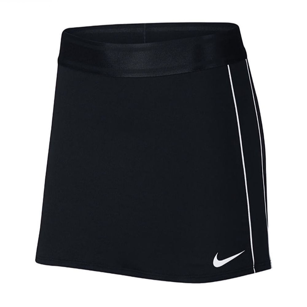 Nike Court Dry Straight Tennis Skirt, Black (small)